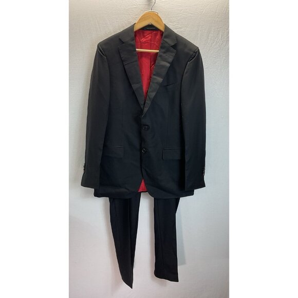 Men Suitsupply Blazer Sienna Single Breasted Black EU 46 US 36 NEW‎ career - Picture 1 of 16